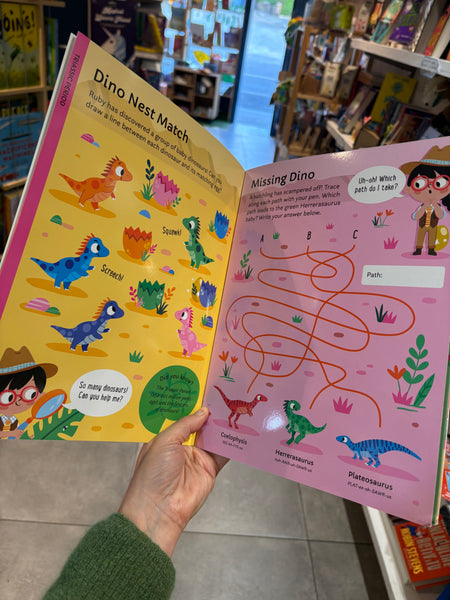 Wipe-Clean Activity Book Dinosaurs