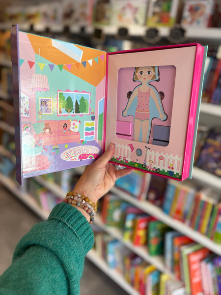 Wooden Magnetic Dress Up - Best Friends