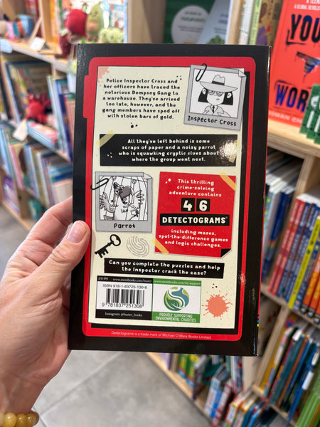 Detectograms®: The Parrot Who Knew Too Much : Over 45 Mystery Puzzles for Kids to Crack