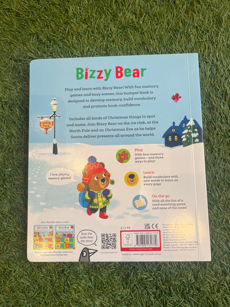 Bizzy Bear My First Memory Game Christmas