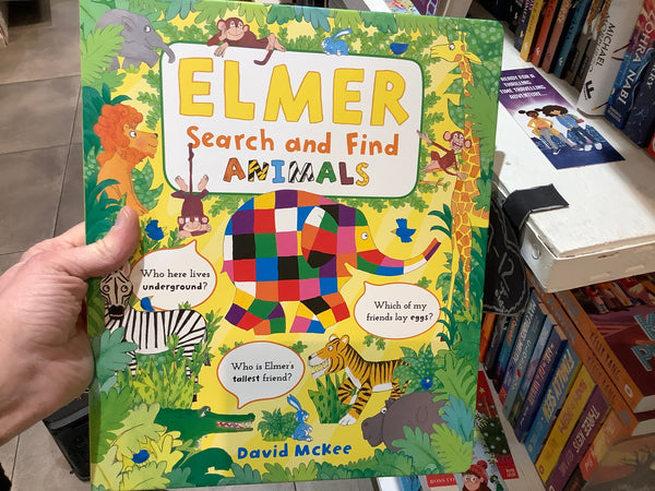 Elmer Search and Find Animals