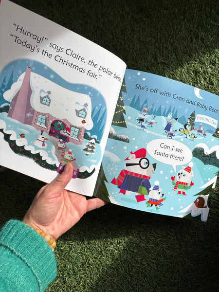 Usborne Phonic Readers Polar Bear at the Christmas Fair