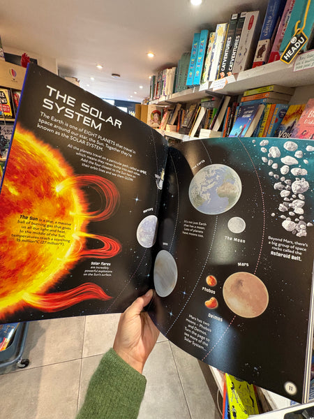 Glow in the dark Sticker Book SPACE