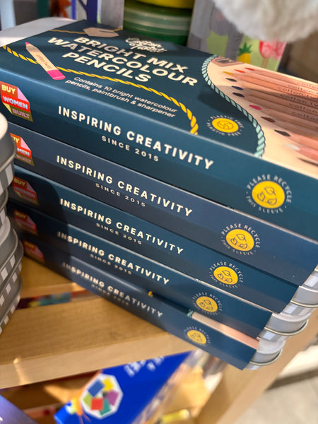 Cotton Twist Bright Mix Watercolour Pencils