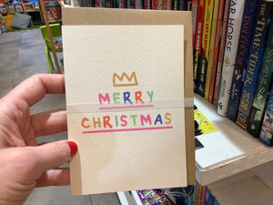 Rumble Cards- Merry Christmas Crown Card