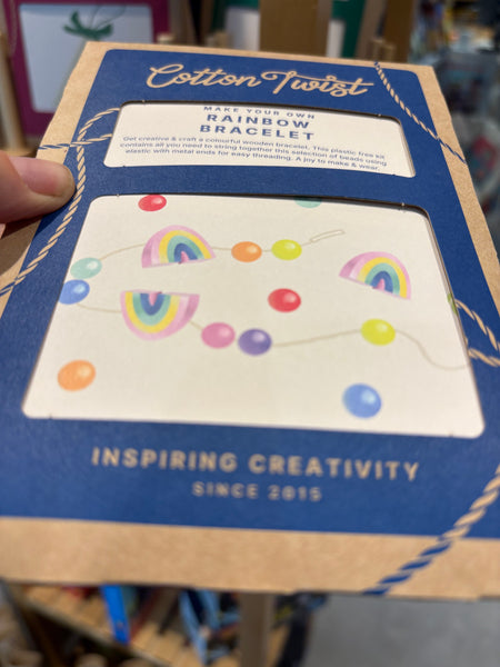 Cotton Twist Make Your Own Rainbow Bracelet