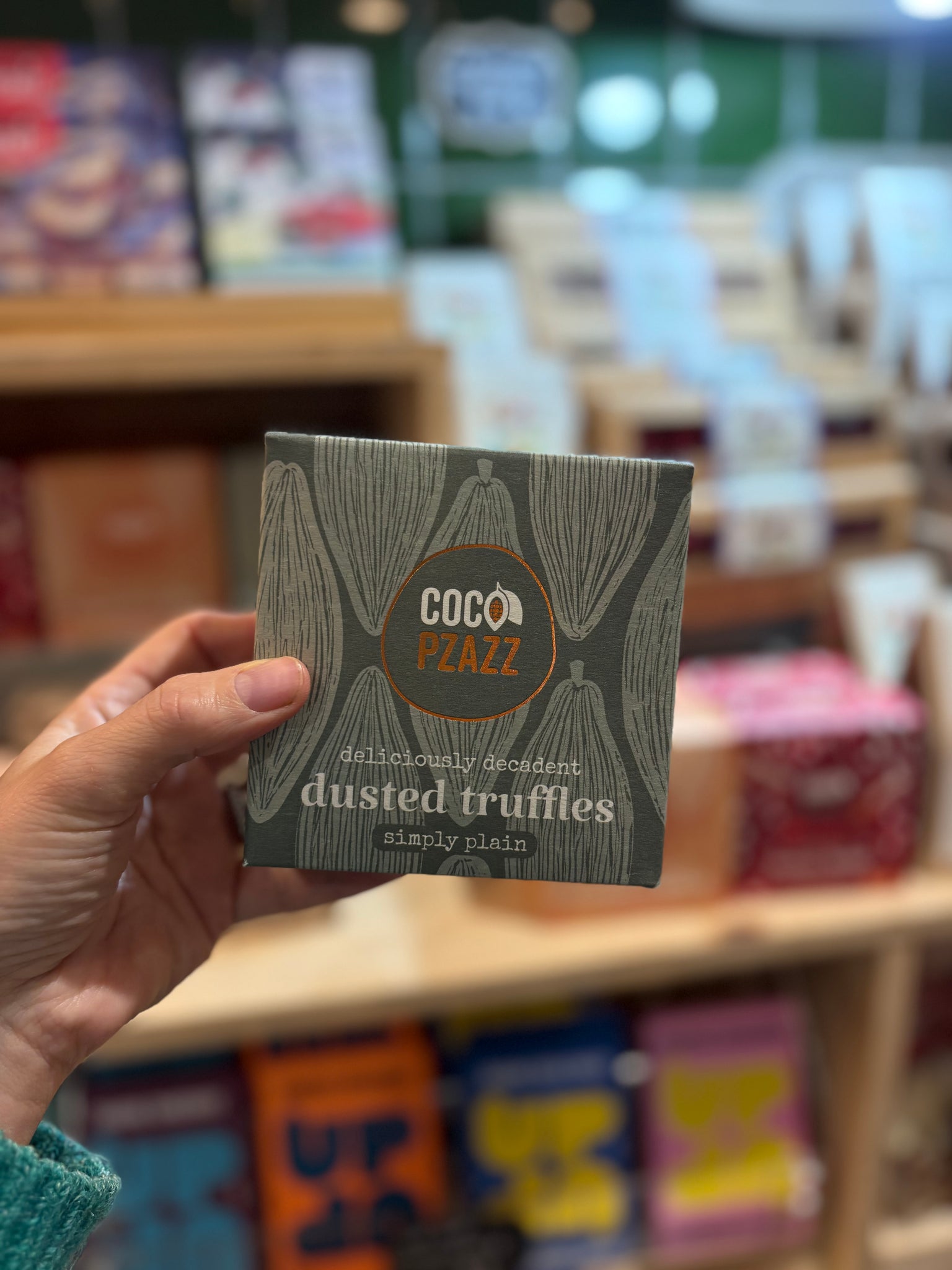 Coco Pzazz Dusted Truffles Simply Plain