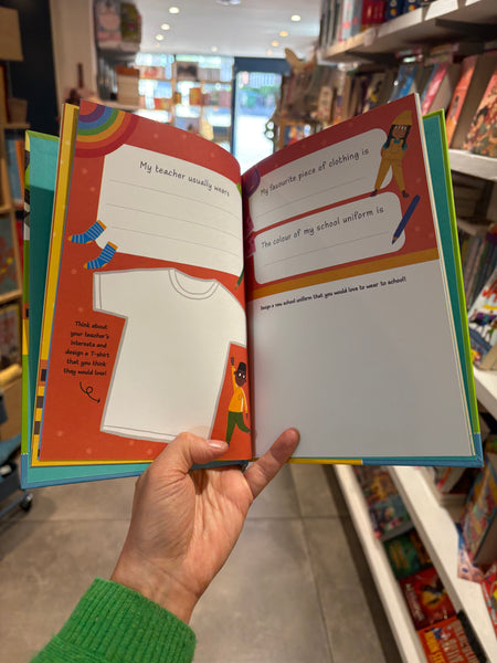 My Teacher and Me - A Keepsake Book