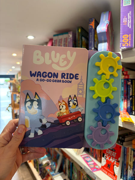 Bluey Wagon Ride A Go-Go Gear Book