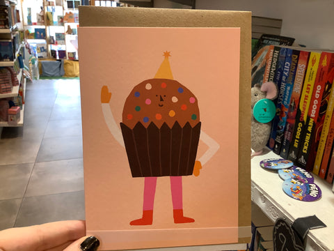 Rumble Cards Chocolate Cupcake Card