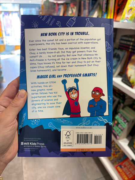 Maker Girl and Professor Smarts