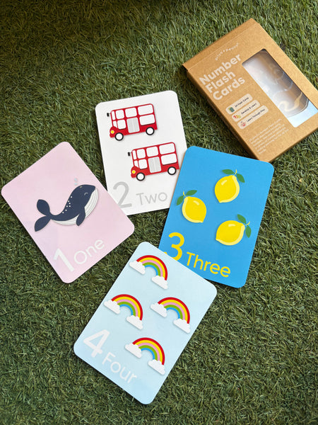 Priya & Peanut Number Flash Cards