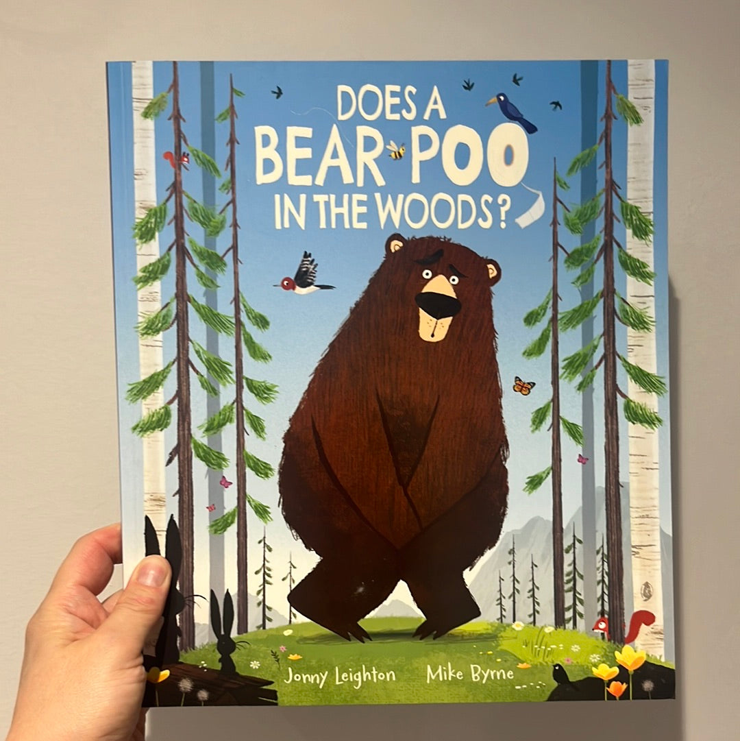 Does A Bear Poo In The Woods?