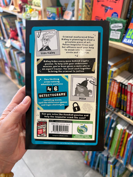 Detectograms: The Mole Who Went Undercover : 50 Mystery Puzzles for Kids to Crack
