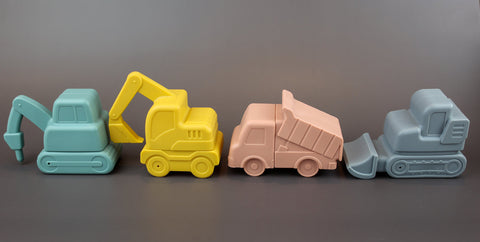Baby Ellor Silicone Bath Toys Construction Set