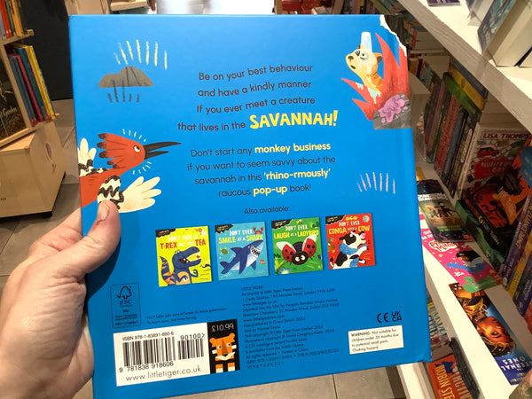 Don’t Ever Mess with a Monkey Pop up Book