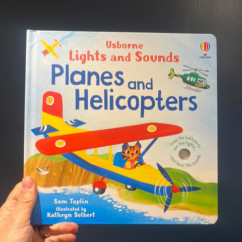 Usborne Lights and Sounds Planes and Helicopters