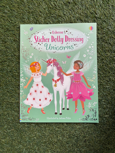 Sticker Dolly Dressing Unicorns