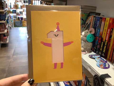 Rumble Cards Number 1 Die Cut Card