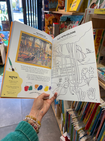 Art Gallery Doodling and Colouring
