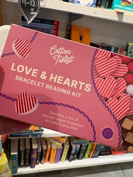 Cotton Twist Love & Hearts Bracelet Beading Kit