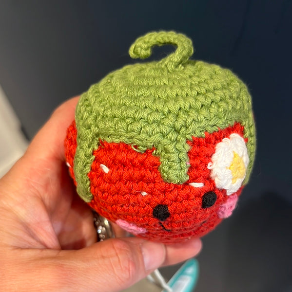 Friendly Strawberry Rattle