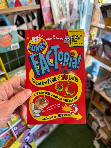 Funny FACTopia : World Book Day 2026: Follow the Trail of 100 Wacky Facts