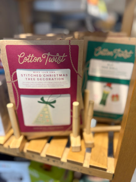 Cotton Twist Make Your Own Stitched Christmas Tree Decoration