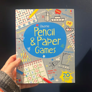 Usborne Pencil and Paper Games