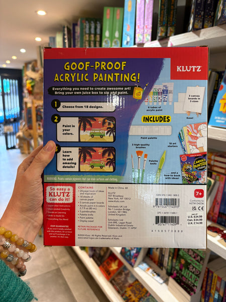 Klutz Canvas Painting Studio
