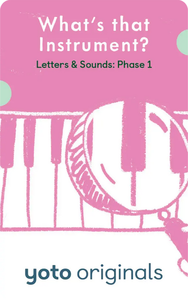 Yoto Phonics Letters & Sounds Phase 1