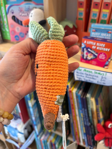 Best Years Crochet Carrot Rattle