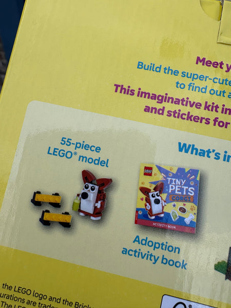LEGO Tiny Pets - Corgi Build and Play Set