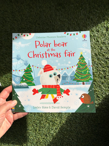 Usborne Phonic Readers Polar Bear at the Christmas Fair