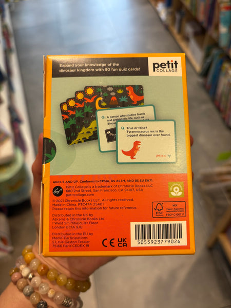 Dinosaurs Trivia 50 Quiz Cards