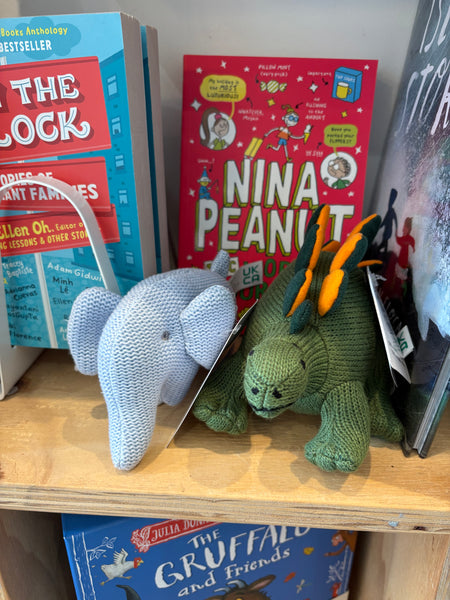 Best Years Sweet Baby Knitted Elephant Rattle