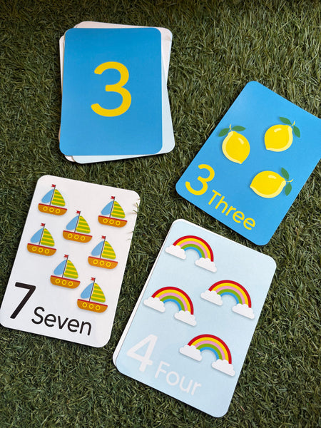Priya & Peanut Number Flash Cards
