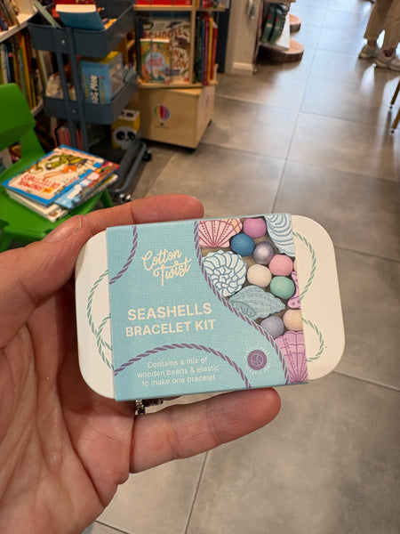 Cotton Twist Seashells Bracelet Kit