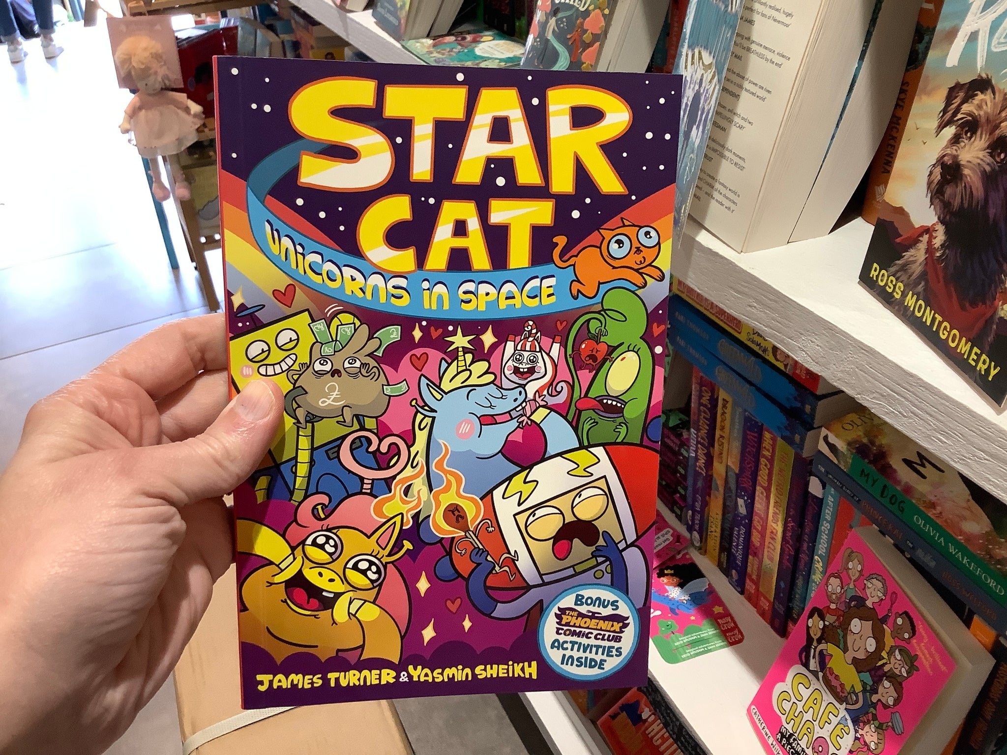 Star Cat Unicorns in Space
