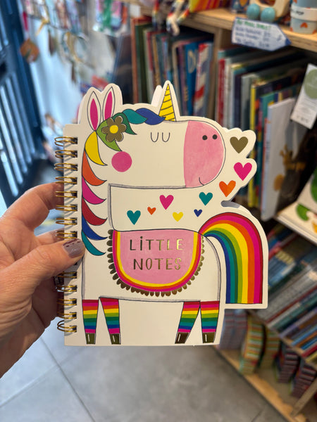 Shaped Notebook - Unicorn