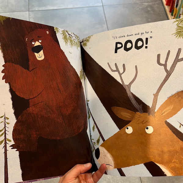 Does a Bear Poo in the Woods?