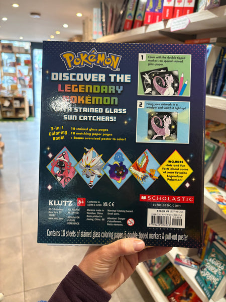 Legendary Pokemon Stained Glass Art
