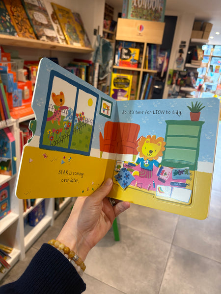 Lion’s Cleaning Day