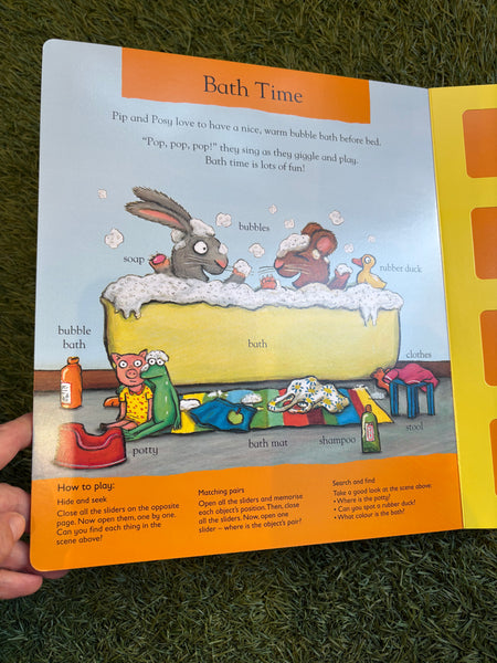 My First Memory Game Pip and Posy Time for Bed