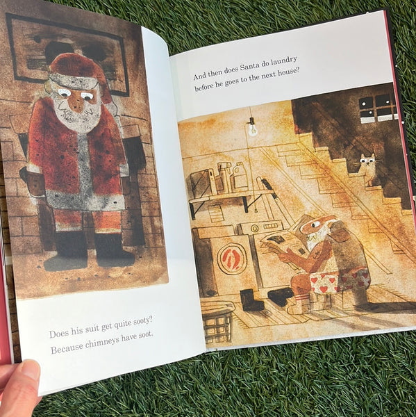 How Does Santa Go Down The Chimney?
