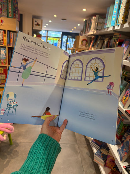 First Sticker Book Sparkly Ballet