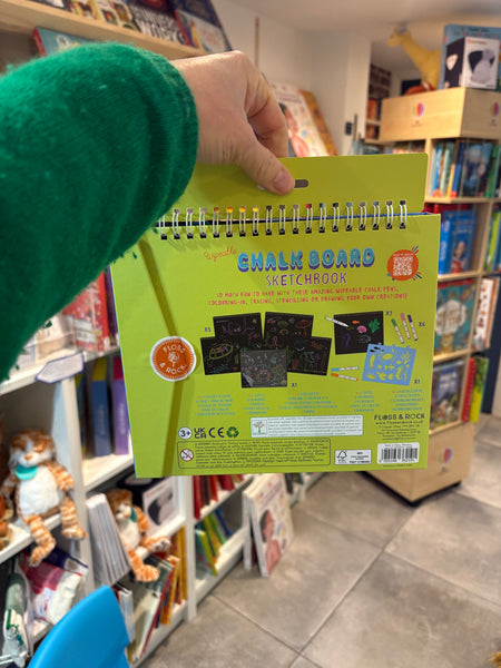 Ocean Wipeable Chalkboard Sketchbook