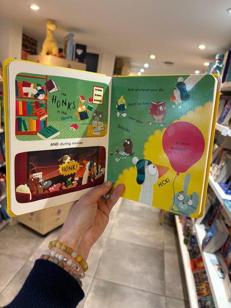 Hank Goes Honk (board book)