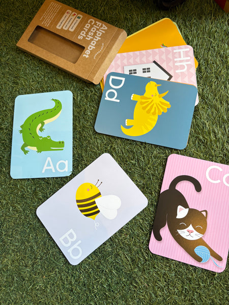 Priya & Peanut Alphabet Flash Cards