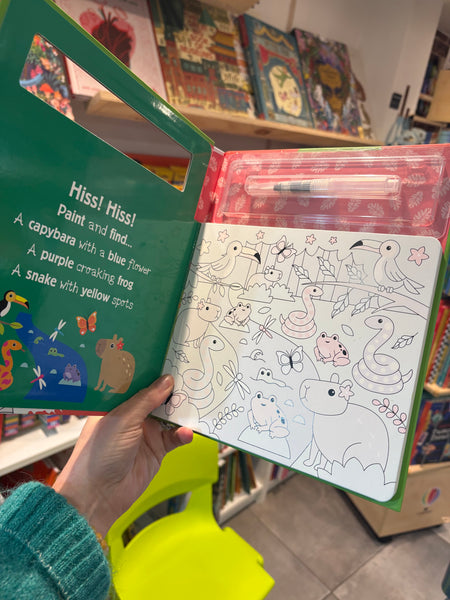 Water Painting Search and Find Jungle Animals